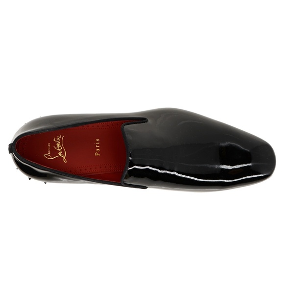 Christian Louboutin Marquees Oxford Shoes Black Patent Leather Size 10 U… - Picture 6 of 7